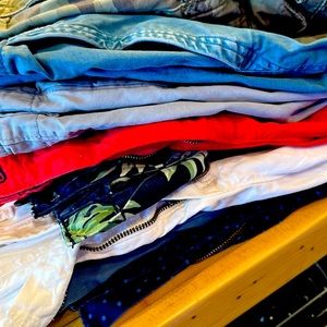 Lot of 8 pair American Eagle Shorts sz 38